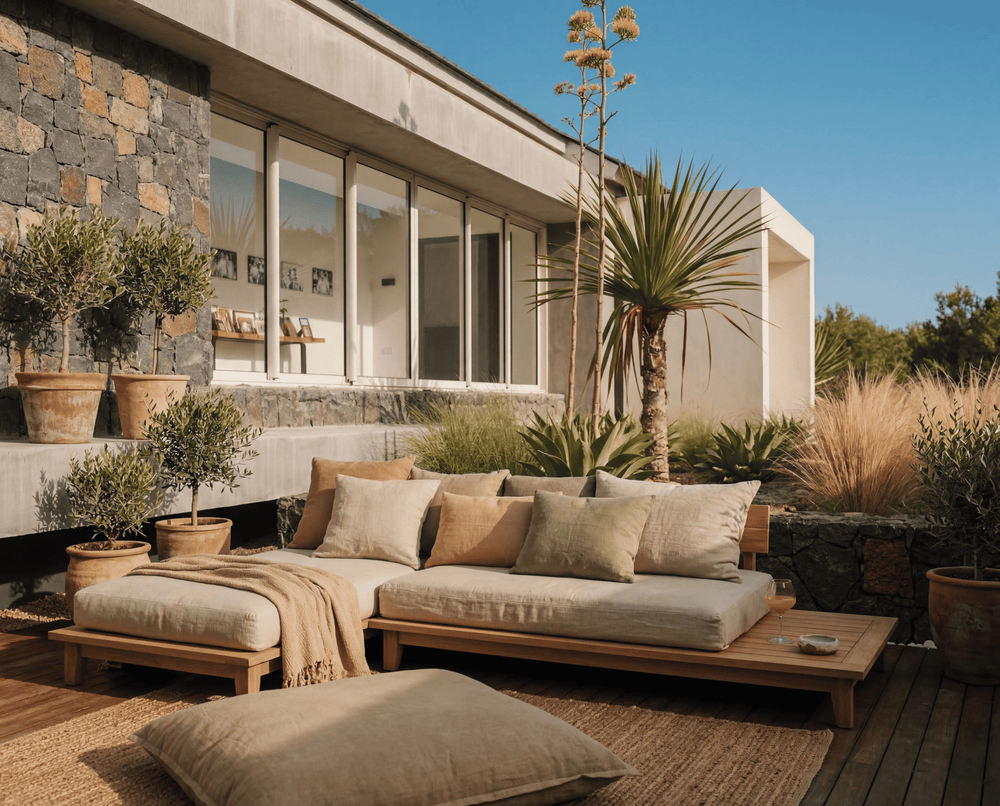Housse de coussin en Lin